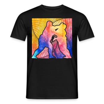 Sumo - Men's T-Shirt - black - Front - AI Model Male 178 light (178cm)