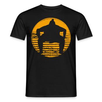 Sumo - T-shirt homme - noir - Devant - AI Model Male 178 light (178cm)