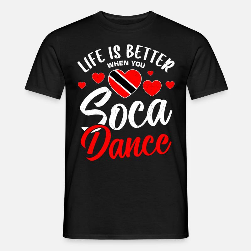 Soca Dance Trinité-et-Tobago - T-shirt homme - noir