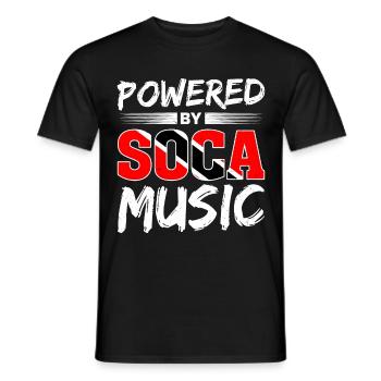 Soca Tanz Trinidad Tobago - Männer T-Shirt - Schwarz - Vorne - AI Model Male 178 light (178cm)