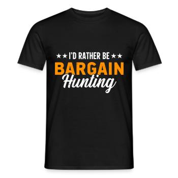 Garage Sale - Men's T-Shirt - black - Front - AI Model Male 178 light (178cm)