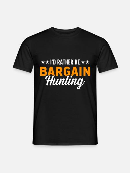 Vente de garage - T-shirt homme - noir