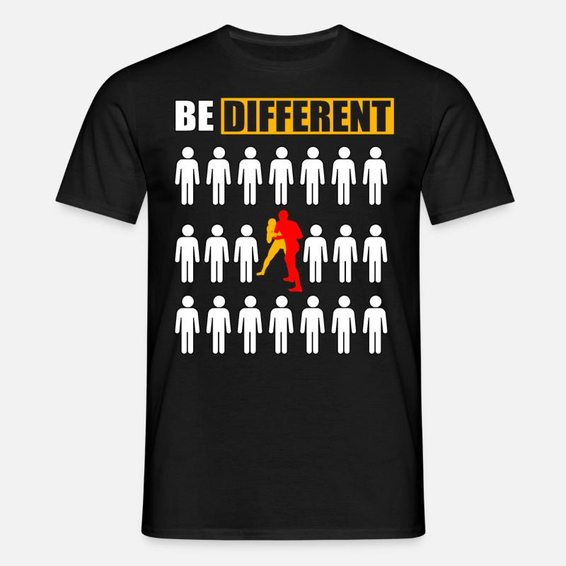 Wrestling sei anders - Männer T-Shirt - Schwarz