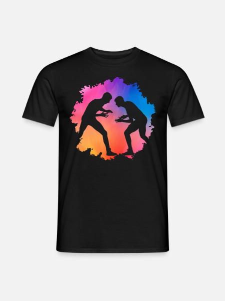 Lutte - T-shirt homme - noir