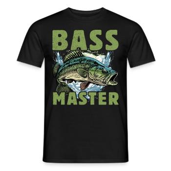 Bassmeister - Männer T-Shirt - Schwarz - Vorne - AI Model Male 178 light (178cm)