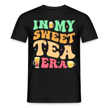 Sweet Tea - Men's T-Shirt - black - Front - AI Model Male 178 light (178cm)