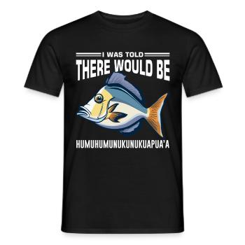 Hawaiian triggerfish Humuhumunukunukuapua'a - Men's T-Shirt - black - Front - AI Model Male 178 light (178cm)