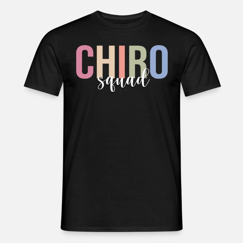 Chiropractor Chiropractic - Men’s T-shirt - black