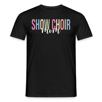 Singer Choir singer Musician - Men's T-Shirt - black - Front - AI Model Male 178 light (178cm)