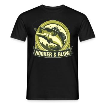 Putes et coup - T-shirt homme - noir - Devant - AI Model Male 178 light (178cm)