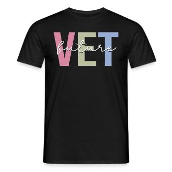 Techniker Tierarzthelfer Tierarzt Tierarztstudent - Männer T-Shirt - Schwarz - Vorne - AI Model Male 178 light (178cm)