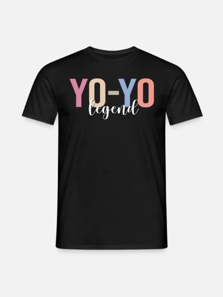 Yoyo - Men's T-Shirt - black