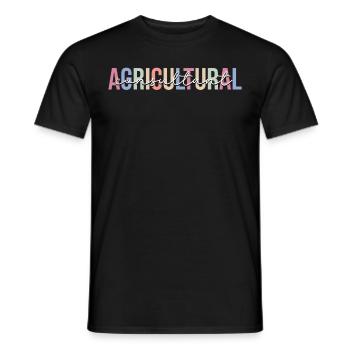 Agriculture - Men's T-Shirt - black - Front - AI Model Male 178 light (178cm)
