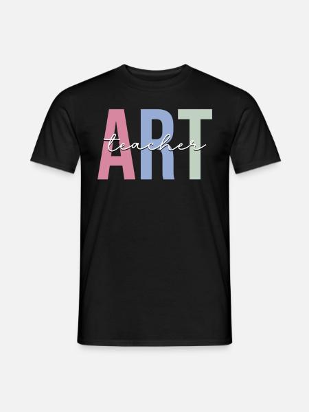 Teaching Artist, Painter, Art Therapist - Men's T-Shirt - black