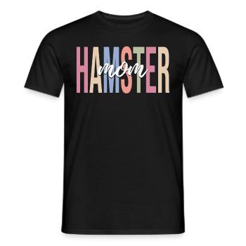 Hammy Pet Lover Mom - Männer T-Shirt - Schwarz - Vorne - AI Model Male 178 light (178cm)
