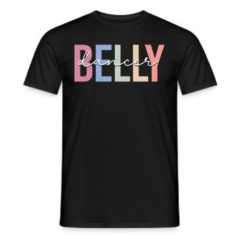 Bauchtanz Tanz - Männer T-Shirt - Schwarz - Vorne - AI Model Male 178 light (178cm)
