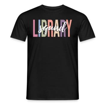 Buchliebhaber Leser Bibliothekar - Männer T-Shirt - Schwarz - Vorne - AI Model Male 178 light (178cm)