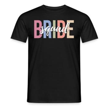 Bridal Shower Bridesmaid Hen Party - Men's T-Shirt - black - Front - AI Model Male 178 light (178cm)