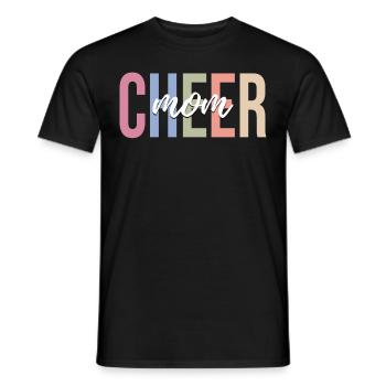 Pom-pom girl féminine pom-pom girl - T-shirt homme - noir - Devant - AI Model Male 178 light (178cm)