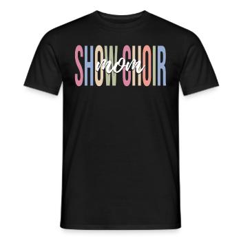 Singer Choir singer Musician - Men's T-Shirt - black - Front - AI Model Male 178 light (178cm)