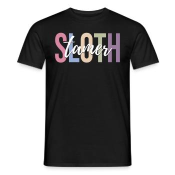 Amoureux du cirque Cirque paresseux Cirque drôle - T-shirt homme - noir - Devant - AI Model Male 178 light (178cm)