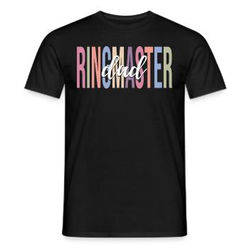 Cirque Papa Cirque Manegemann Carnaval - T-shirt homme - noir - Devant - AI Model Male 178 light (178cm)