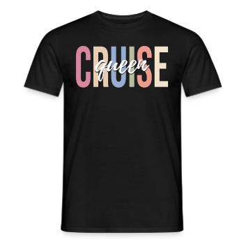 Kreuzfahrt Urlaub Kreuzfahrt Kreuzfahrtschiff - Männer T-Shirt - Schwarz - Vorne - AI Model Male 178 light (178cm)