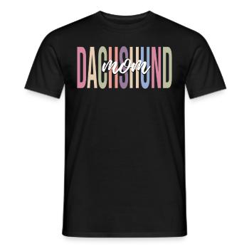 Hundemutter Hundeliebhaber - Männer T-Shirt - Schwarz - Vorne - AI Model Male 178 light (178cm)