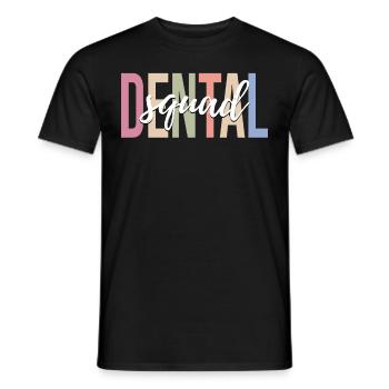 Dentist Orthodontists Student Dentistry - Men's T-Shirt - black - Front - AI Model Male 178 light (178cm)