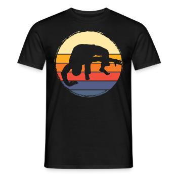 Capoeira - Men's T-Shirt - black - Front - AI Model Male 178 light (178cm)