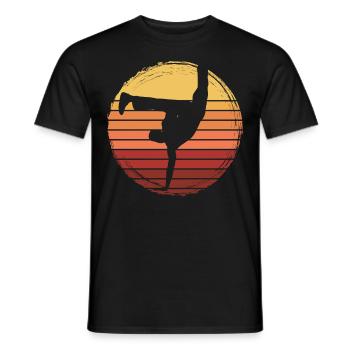 Capoeira - Men's T-Shirt - black - Front - AI Model Male 178 light (178cm)