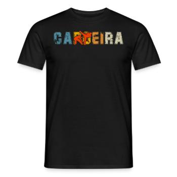 Capoeira - T-shirt homme - noir - Devant - AI Model Male 178 light (178cm)