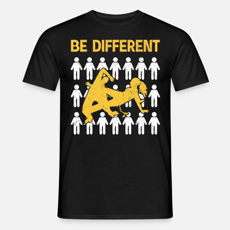 Capoeira Sei anders - Männer T-Shirt - Schwarz