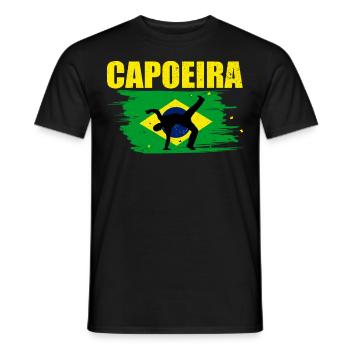 Capoeira - T-shirt homme - noir - Devant - AI Model Male 178 light (178cm)