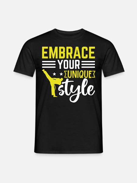 Embrace your unique style - Men's T-Shirt - black