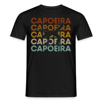 Capoeira - Men's T-Shirt - black - Front - AI Model Male 178 light (178cm)