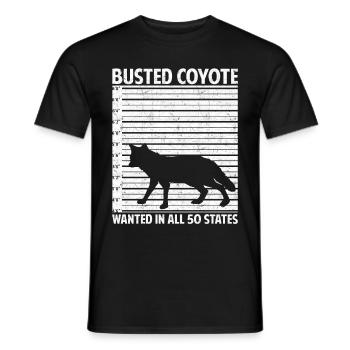 Kojotenjagd Kojotenjäger Yote - Männer T-Shirt - Schwarz - Vorne - AI Model Male 178 light (178cm)