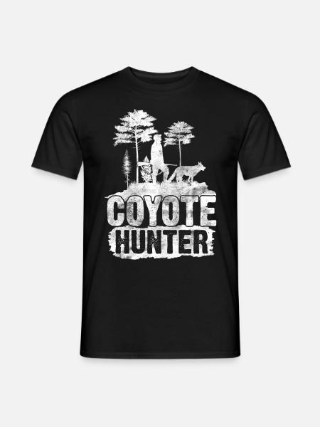 Coyote Hunt Coyote Hunter Yote - Men's T-Shirt - black