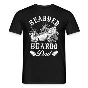 Drôle de barbu dragon barbu papa barbu - T-shirt homme - noir - Devant - AI Model Male 178 light (178cm)