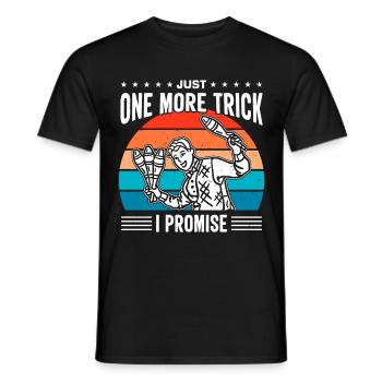 Drôle de dicton de jonglerie - T-shirt homme - noir - Devant - AI Model Male 178 light (178cm)