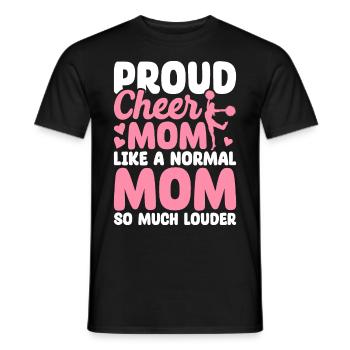 Lustiges Cheerleading Cheerleader Cheer Squad Chee - Männer T-Shirt - Schwarz - Vorne - AI Model Male 178 light (178cm)