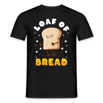 Brotbacken Brotbackautomat - Männer T-Shirt - Schwarz - Vorne - AI Model Male 178 light (178cm)