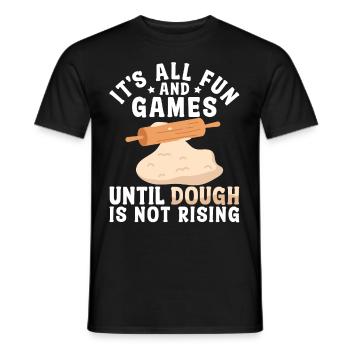 Brotbacken Brotbackautomat - Männer T-Shirt - Schwarz - Vorne - AI Model Male 178 light (178cm)