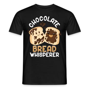 Bread Baking Bread Maker - Men's T-Shirt - black - Front - AI Model Male 178 light (178cm)