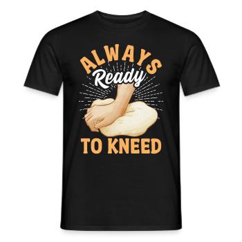 Bread Baking Bread Maker - Men's T-Shirt - black - Front - AI Model Male 178 light (178cm)