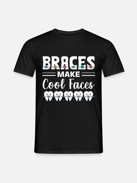 Orthodontiste - T-shirt homme - noir