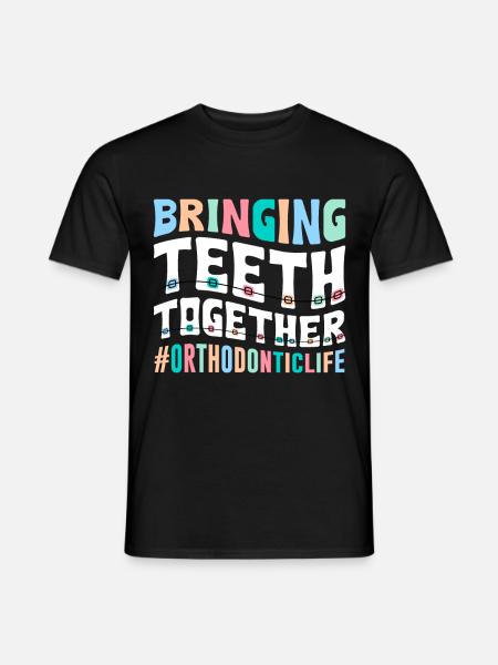 Orthodontiste - T-shirt homme - noir