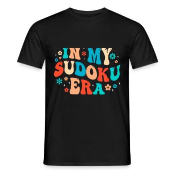 Witziger Sudoku Spruch - Männer T-Shirt - Schwarz - Vorne - AI Model Male 178 light (178cm)