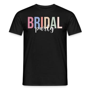 Brautparty Braut Bachelorette Party - Männer T-Shirt - Schwarz - Vorne - AI Model Male 178 light (178cm)
