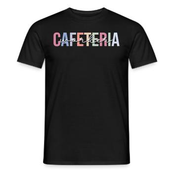 Cafeteria-Mitarbeiterin Lunch Lady - Männer T-Shirt - Schwarz - Vorne - AI Model Male 178 light (178cm)